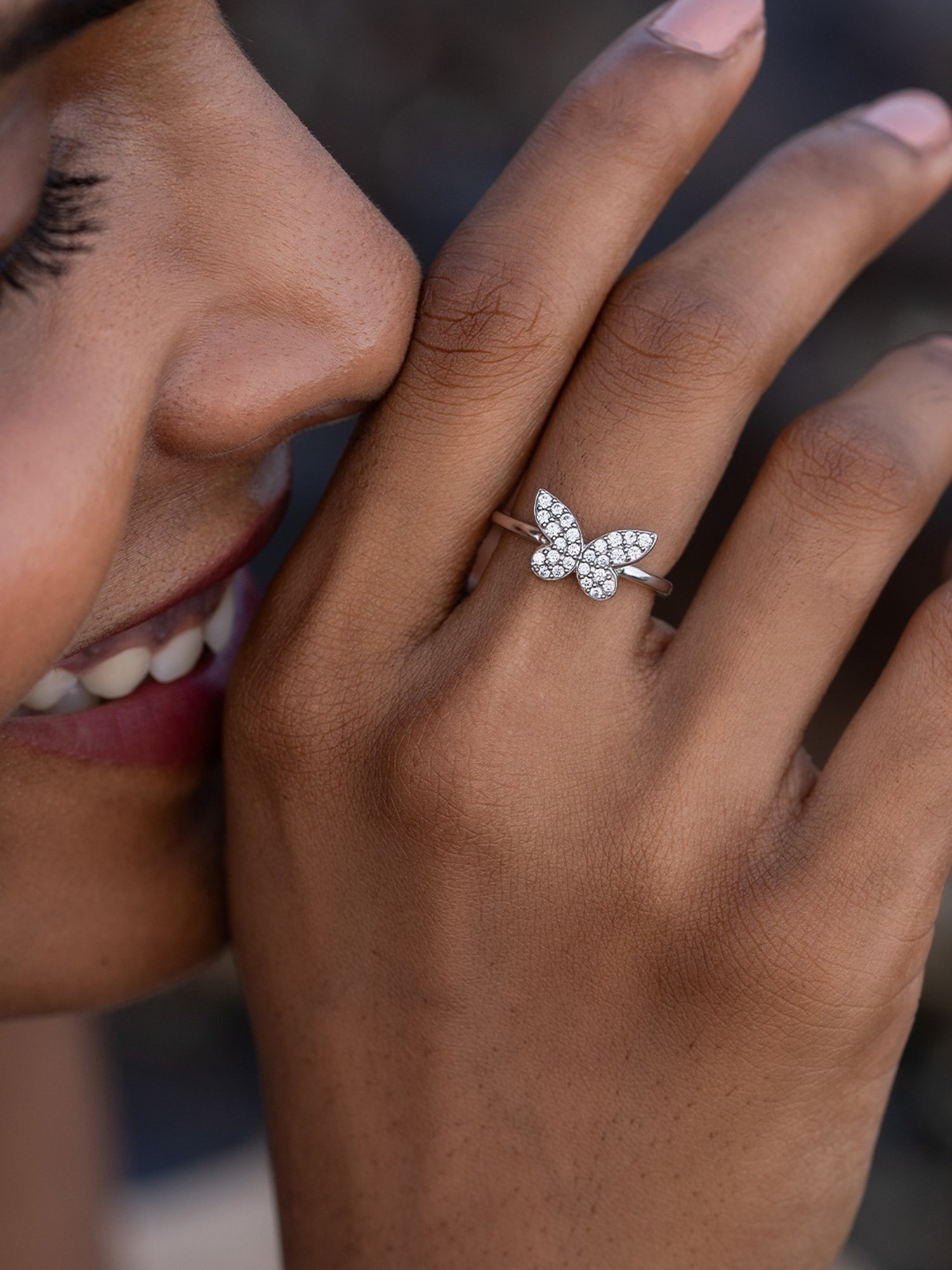 GIVA 925 Silver Pearly Bloom Ring for Women & Girls