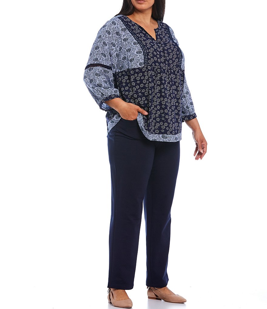 Westbound Plus Size the HIGH RISE fit Denim Skinny Cropped Pants