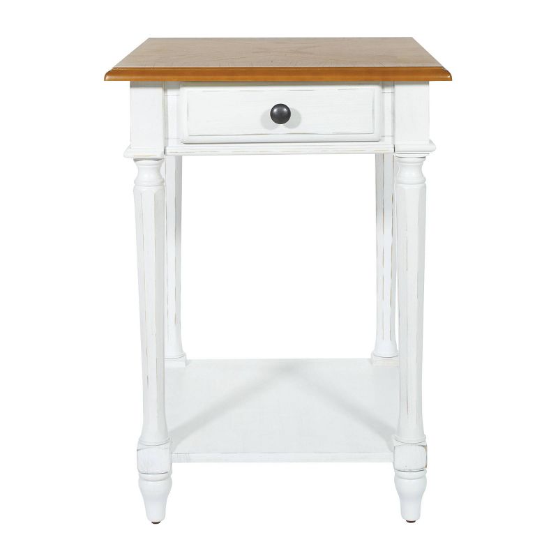 Medford End Table Distressed White - OSP Home Furnishings