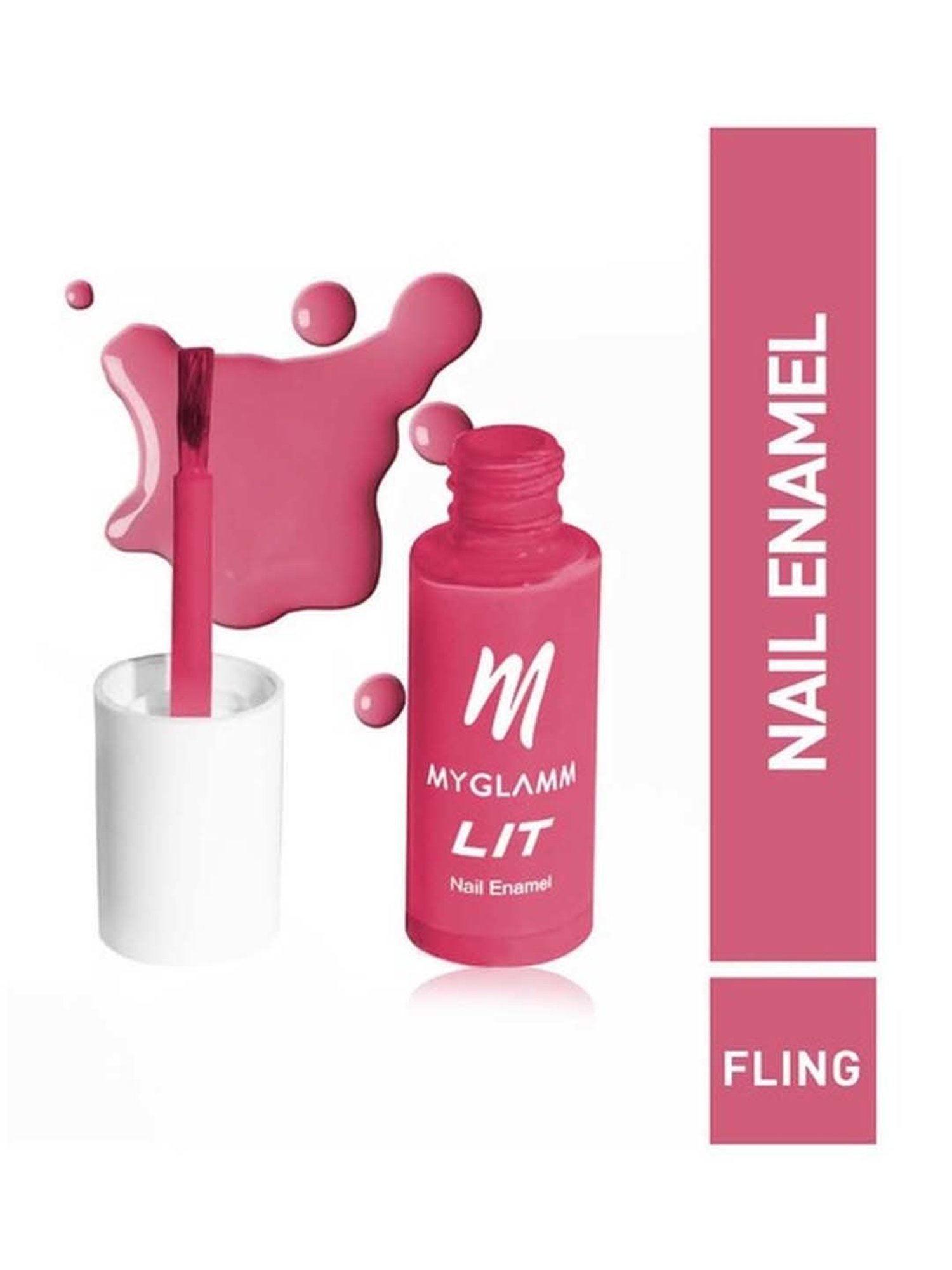 MyGlamm Lit Nail Enamel Fling - 7 ml