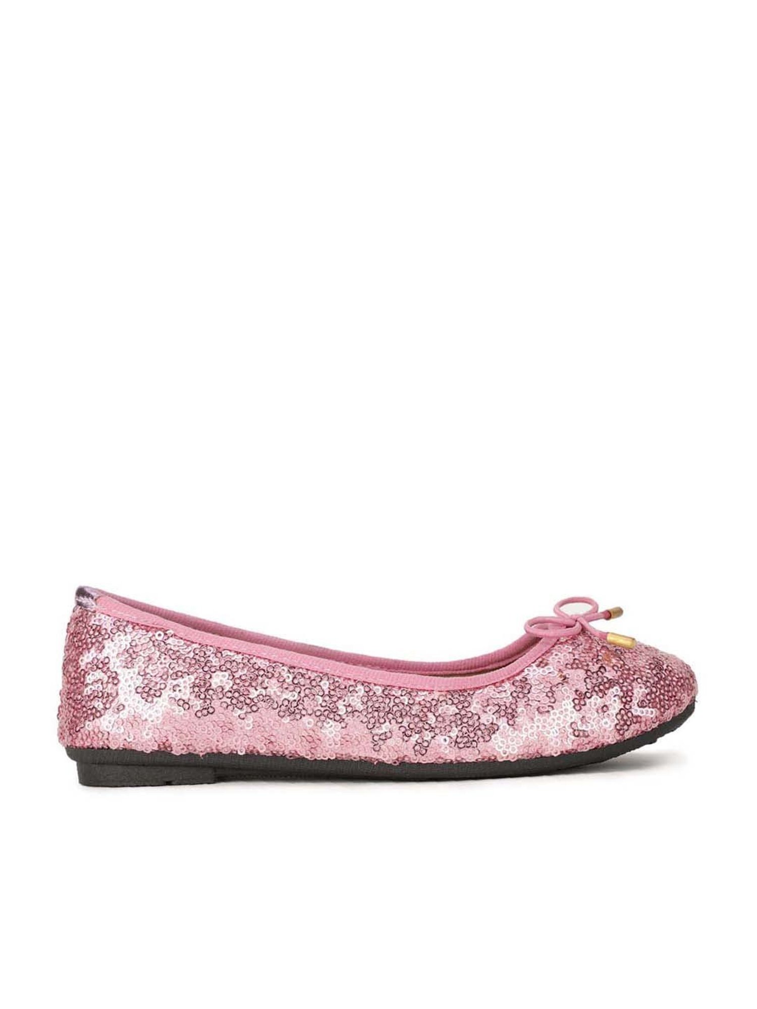 Shoetopia Kids Black Toe Ring Sandals