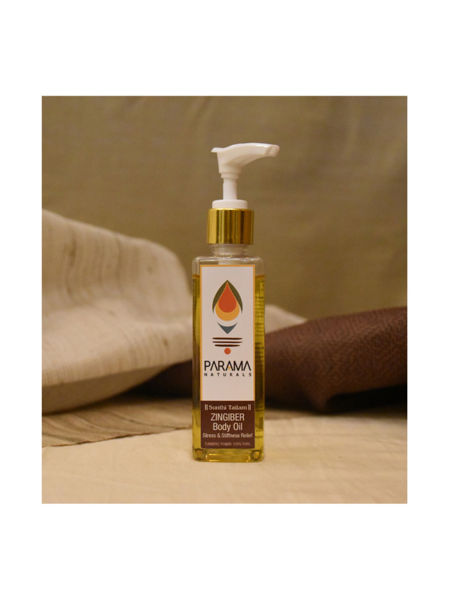 Parama Naturals Zingiber Stress & Stiffness Relief Body Oil - 100 ml