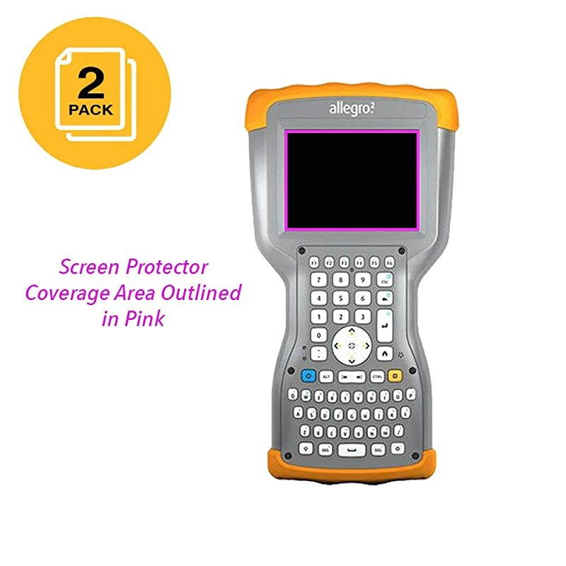 Juniper Systems Allegro 2 25076 Ultra Clear Screen Protector 2 Pack Defensive Armor from Scratches