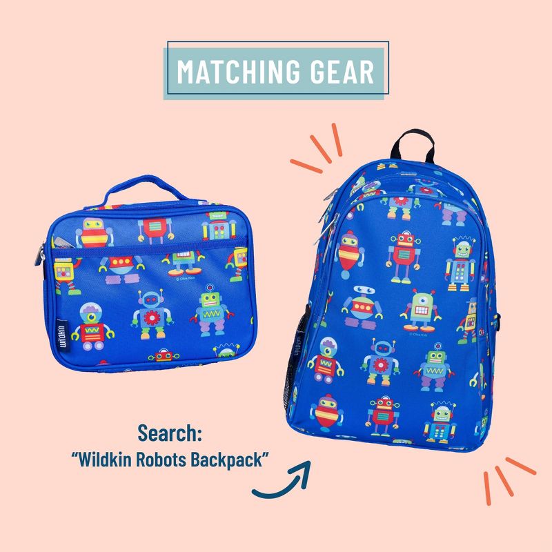 Wildkin Olive Kids' Lunch Box - Robots