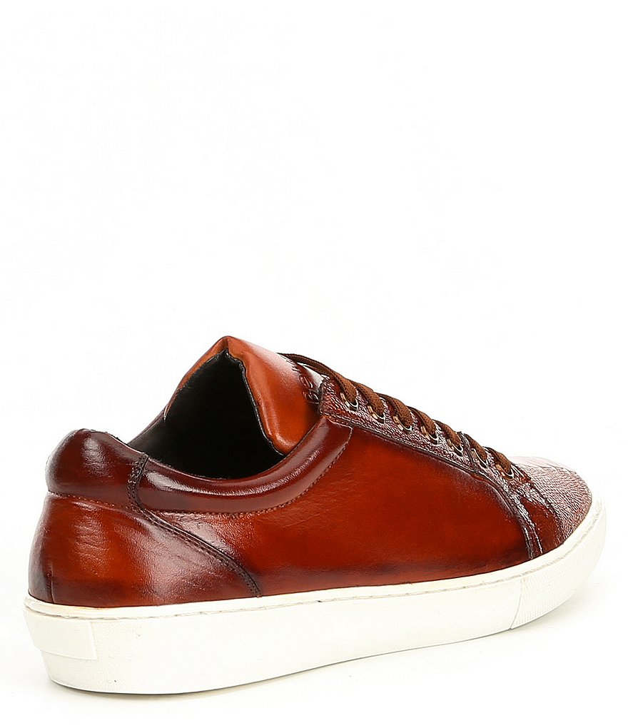 Belvedere Men's Anthony Leather Lace-Up Sneakers