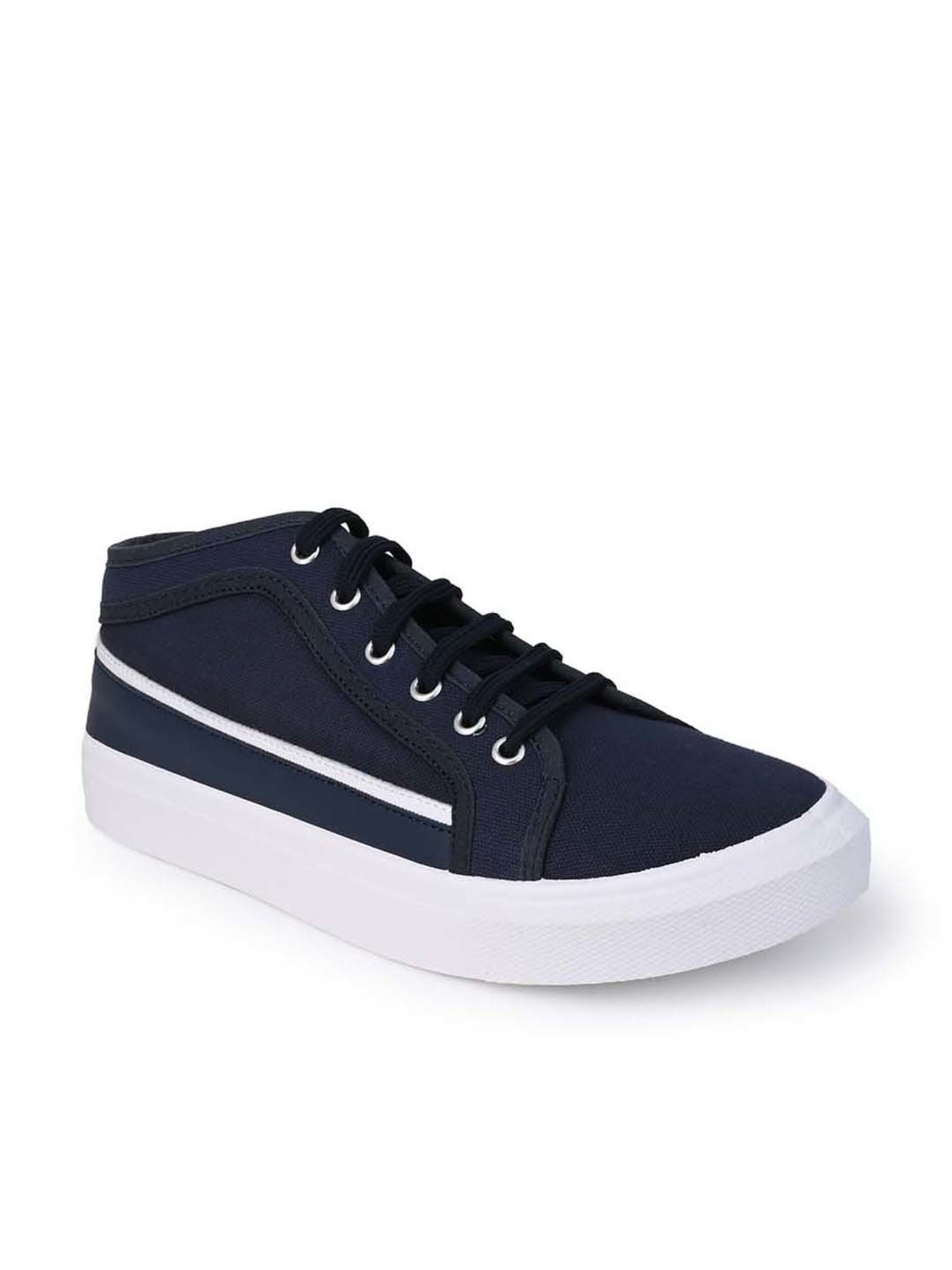 Styli Men's Navy Casual Sneakers