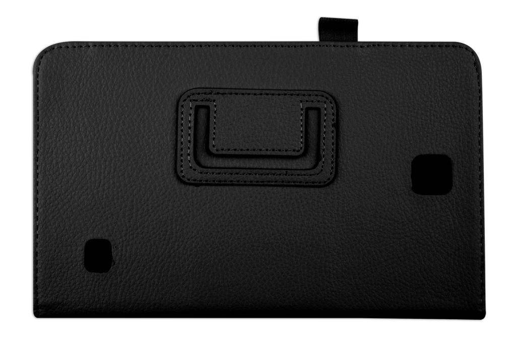 Hellfire Trading Magnetic PU Leather Case Cover for Samsung Galaxy Tab 4 8" T330 - Black