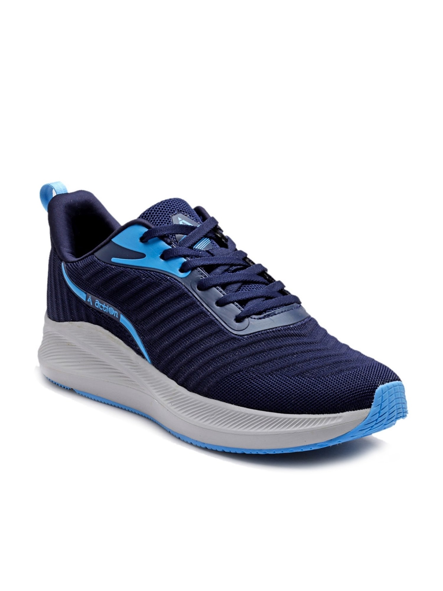 Action Men's Navy Running Shoes