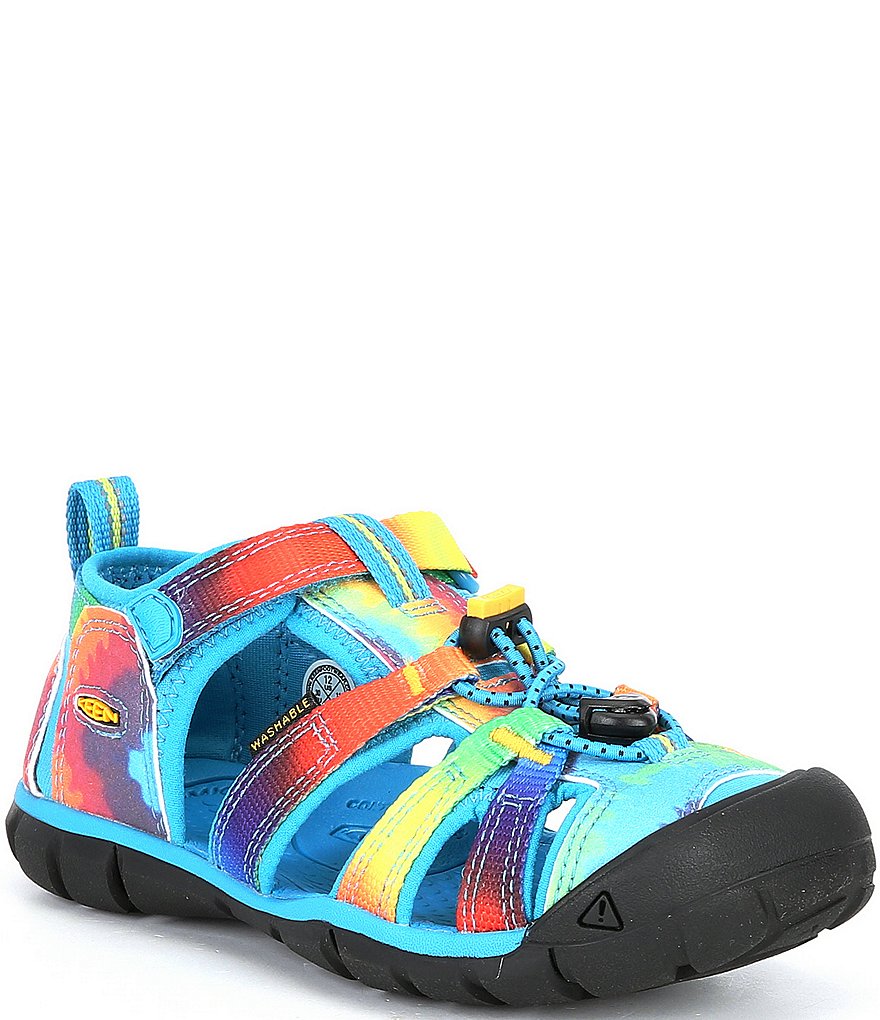 KEEN Girls' Seacamp II CNX Washable Fisherman Sandals (Toddler)