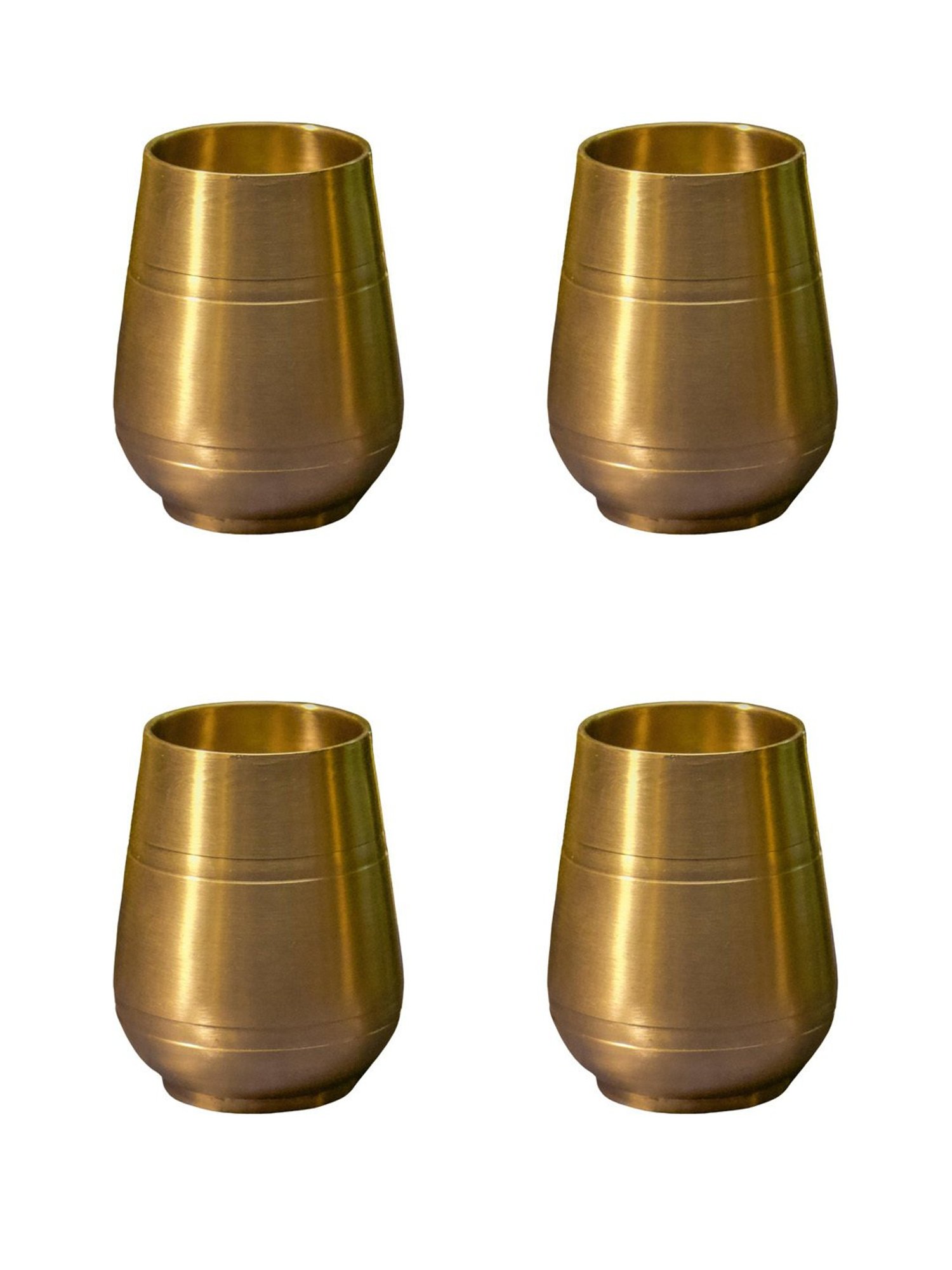 Ambi Pure Kansa Heavy Damru Glass - 330 Ml