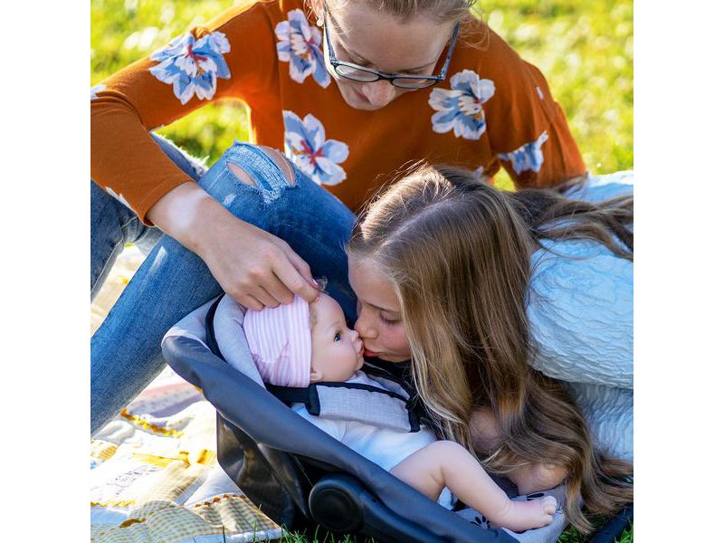 Paradise Galleries Realistic Newborn Doll - Forever Yours Golden, 7-Piece Reborn Doll Gift Set with Magnetic Pacifier