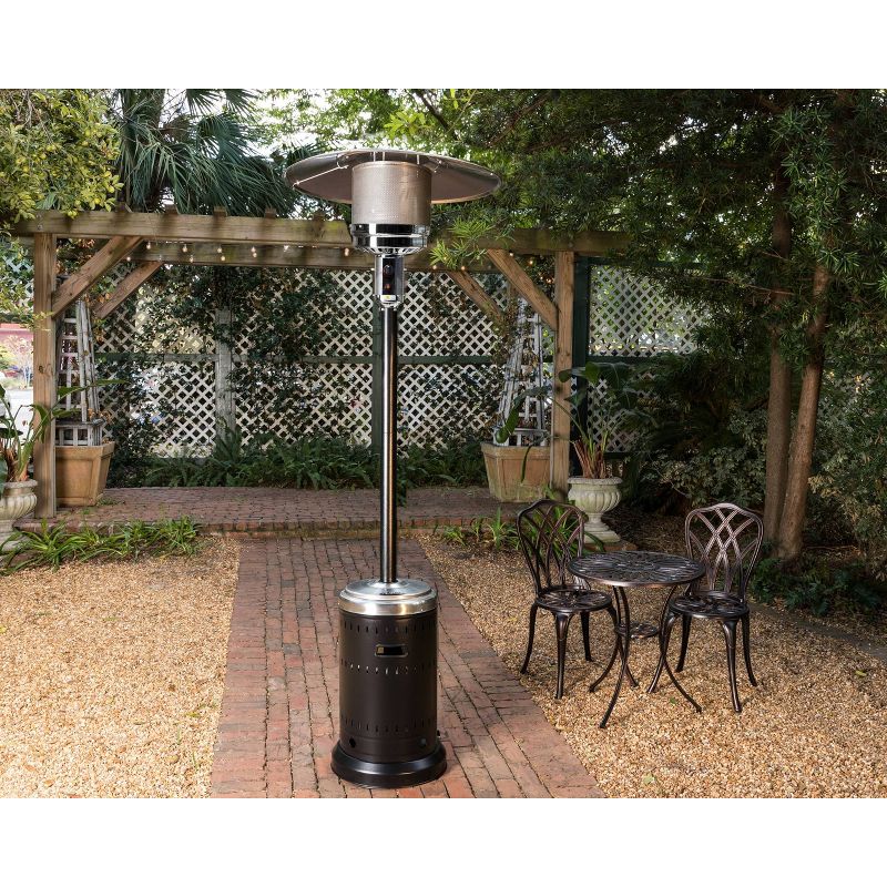 Patio Heater Onyx/Stainless Steel Finish - Fire Sense