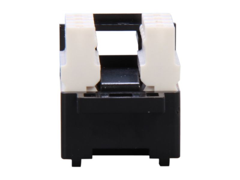 Micro Connectors CAT5 RJ45 Coupler F-F Straight