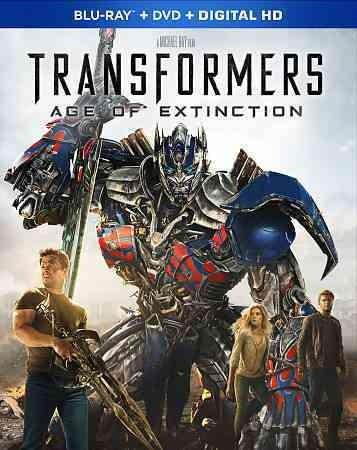Transformers: Age of Extinction Blu-Ray Combo Pack Blu-Ray/DVD/Digital HD