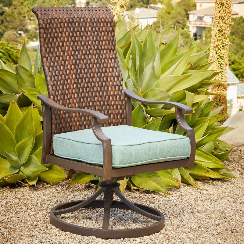 7pc Rhone Valley Dining Teal - Royal Garden