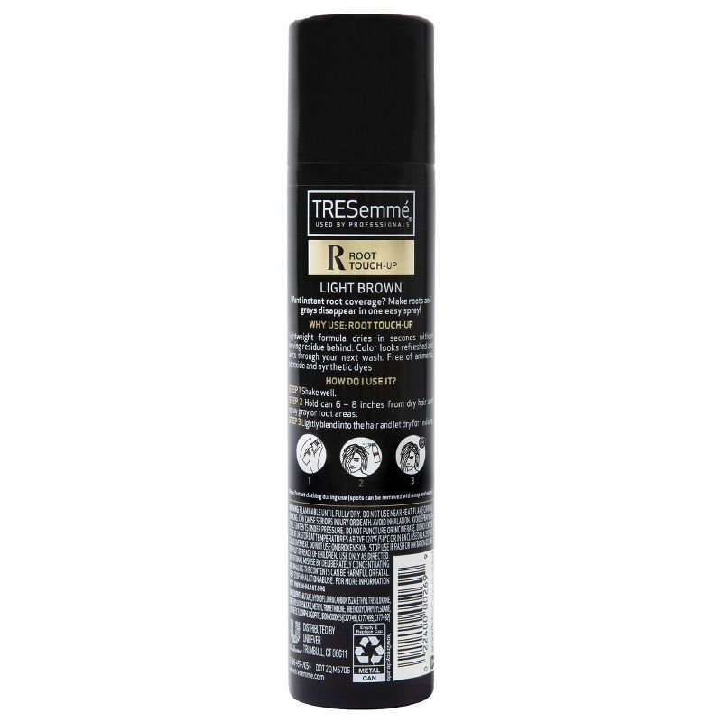 TRESemmé Root Touch-Up Light Brown Hair Temporary Hair Color 2.5 fl oz