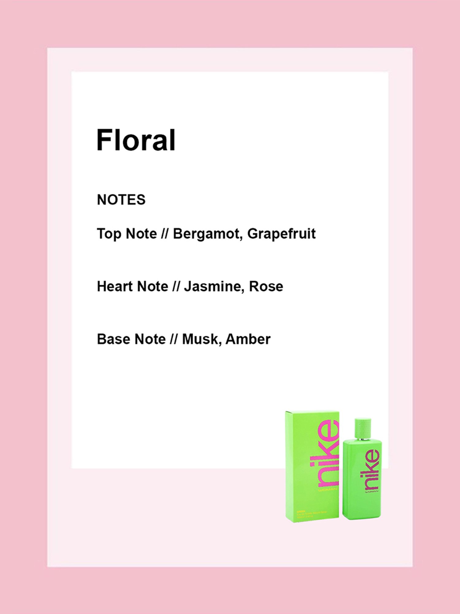 Nike Green Eau de Toilette for Women - 100 ml