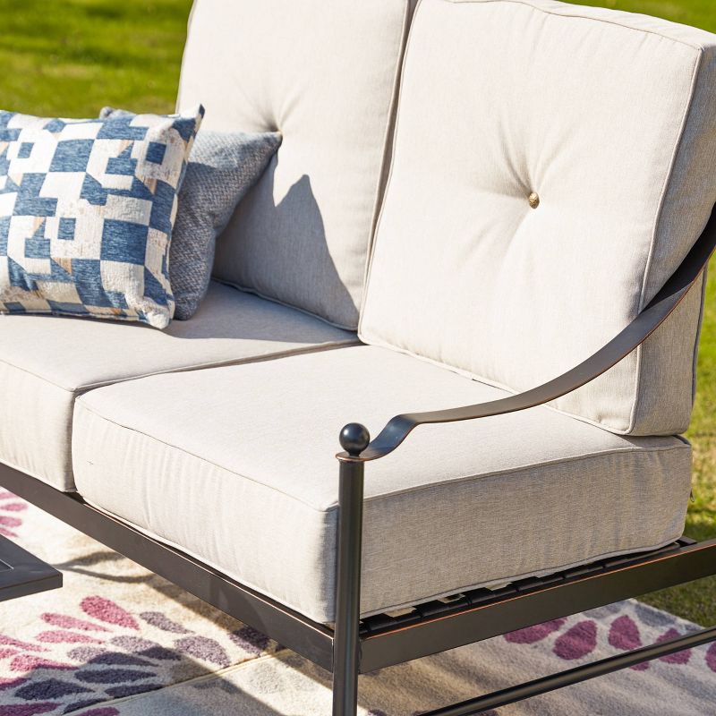 2pc Loveseat Patio Seating Set - Patio Festival