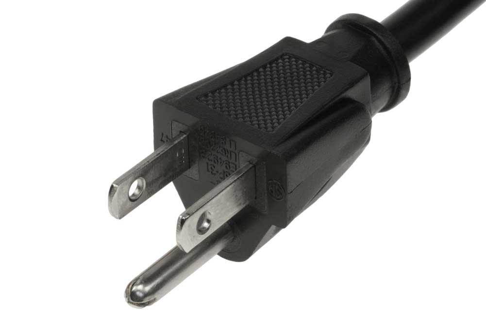 SF Cable, 10ft NEMA 5-15P to C13 X 2 16AWG SJT Power Cord Splitter