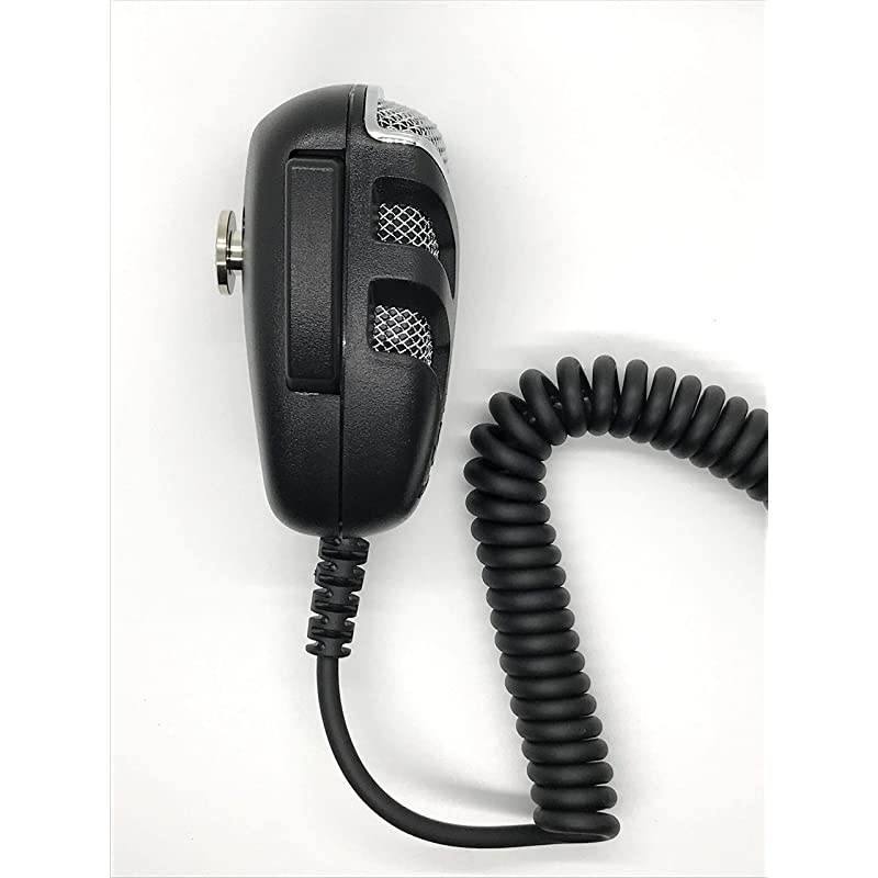 BC804NCM 4Pin NoiseCanceling Microphone Replacement for CB Radios with Metal Hanger Compatible with All Models PC88 Series