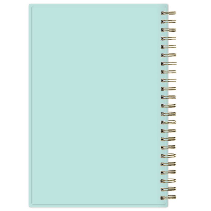 2021-22 Academic Planner 8"x5" Clear Pocket Cover Weekly/Monthly Wirebound Tulip Garden Mint - Day Designer