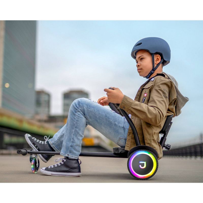 GoTrax Hoverfly Hoverboard Seat Attachment - Black