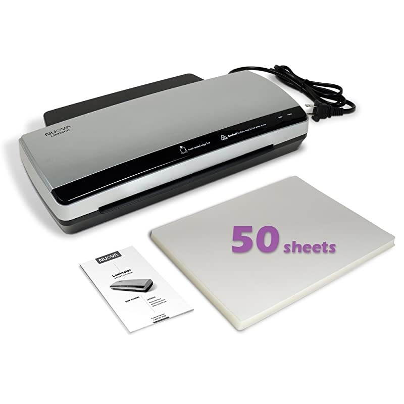 LM992HC Dual Mode Thermal & Cold Laminator, 9" Max Width, Quick Warm-Up, White