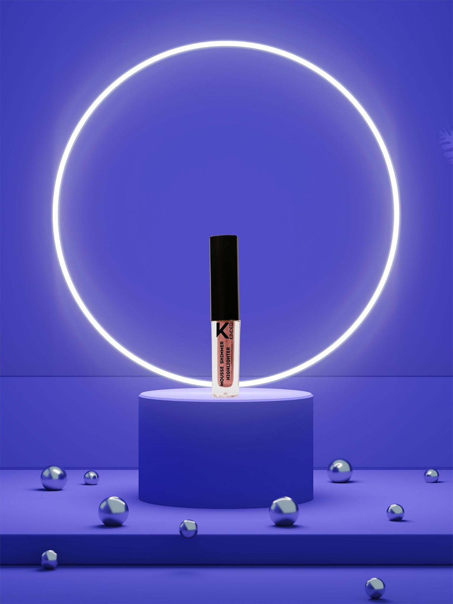 KINDED Mousse Shimmer Highlighter 02 Rusty Bronze - 3 ml