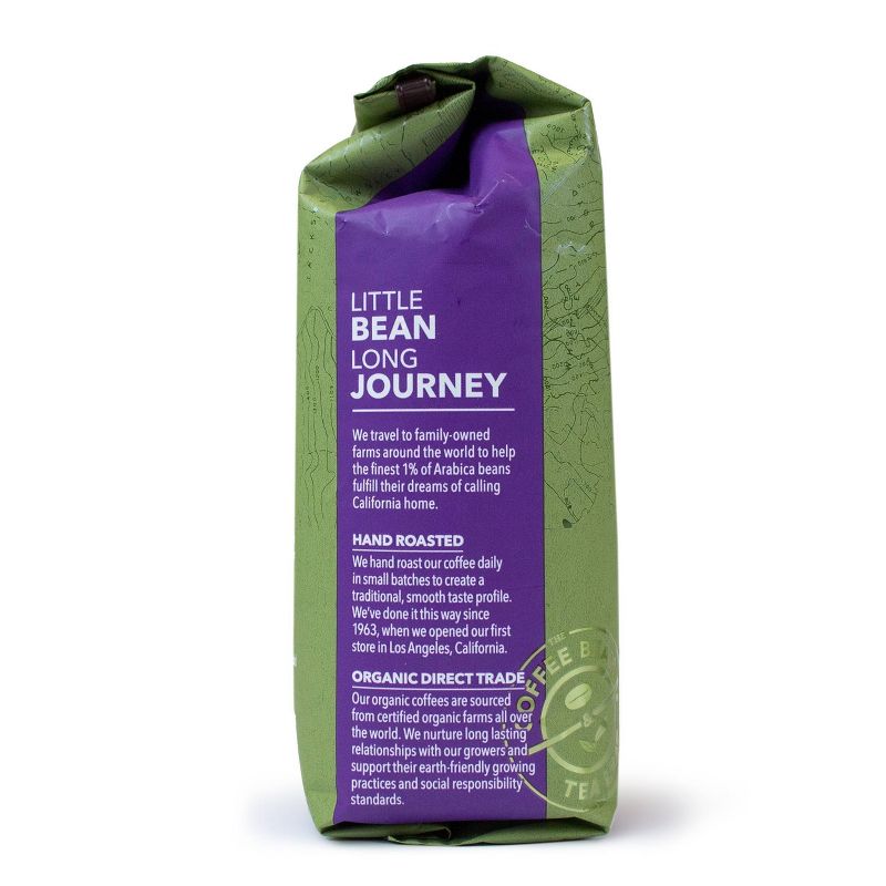 Coffee Bean and Tea Leaf Mexico Organic Ground Dark Roast Coffee - 12oz