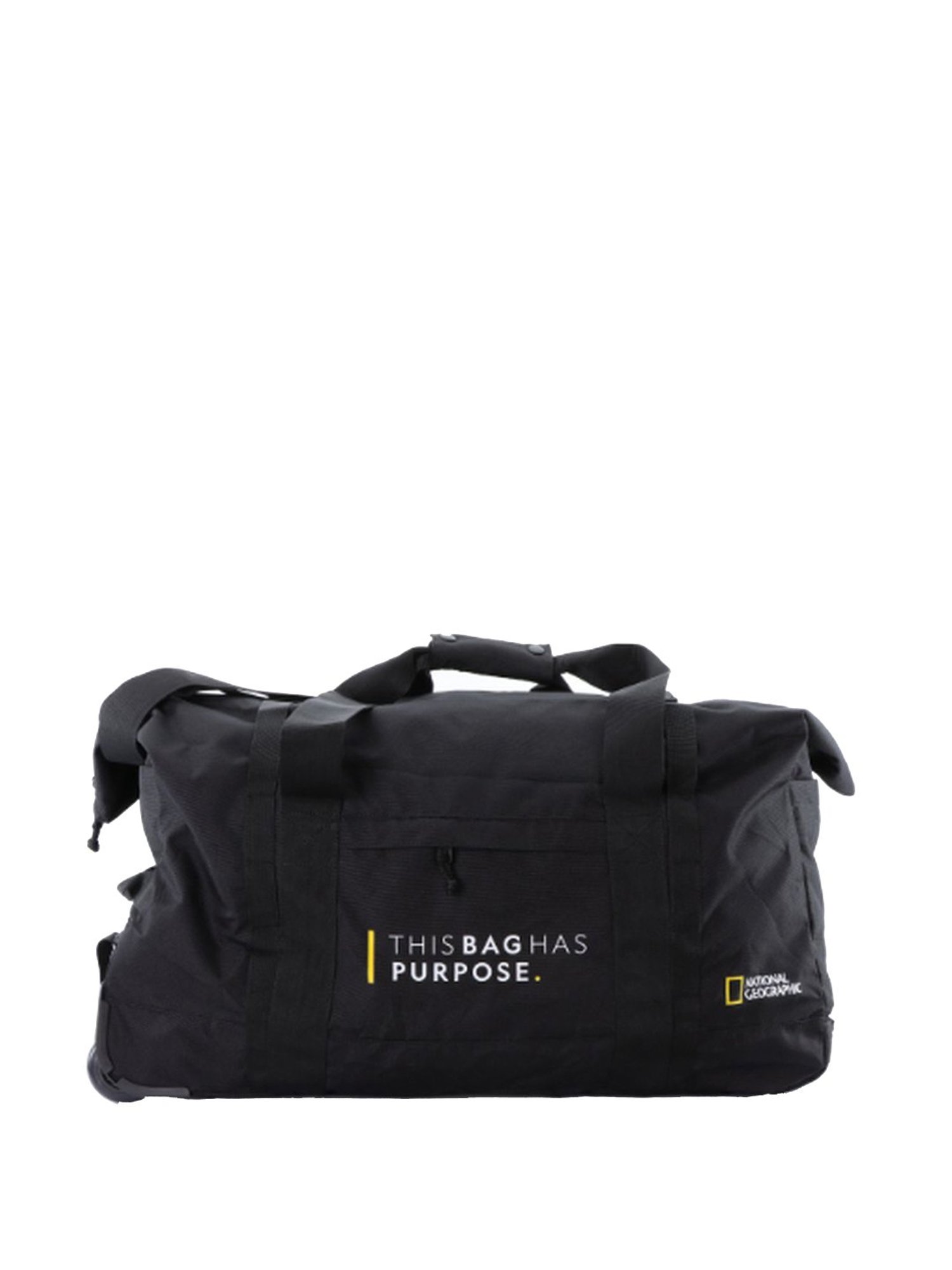 National Geographic Black Medium Duffle Bag