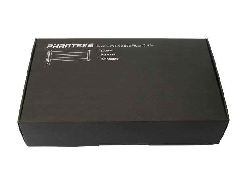 Phanteks PH-CBRS_PR60 1.96 ft. (0.60 m) Premium GPU Riser Extension Cables