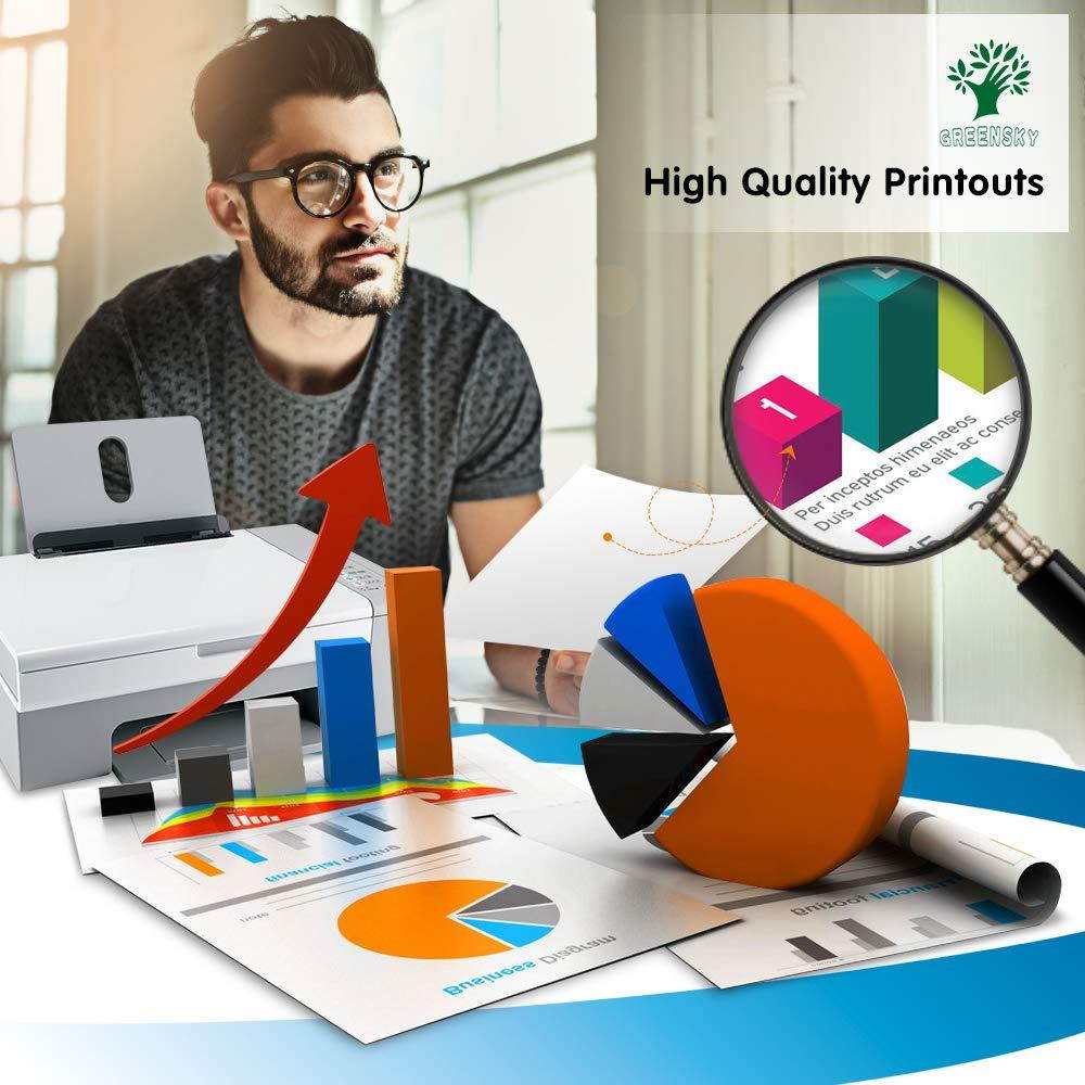 GREENSKY for Canon 045 045H (CRG-045H) Compatible Toner Cartridge(High Capacity) - 4 Pack for Canon Color imageCLASS MF634Cdw MF632Cdw LBP612Cdw LBP613Cdw LBP611Cn Laser Printer