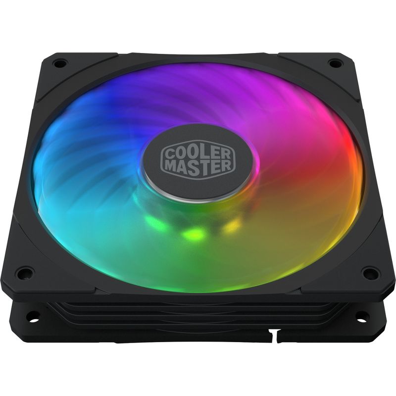 Cooler Master MasterFan SF120R ARGB - 120 mm - 59 CFM - 30 dB(A) Noise - Rifle Bearing - 3-pin ARGB, 4-pin - RGB LED