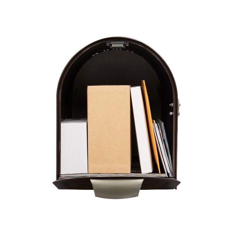 Gibraltar Mailboxes Northpointe Post Mount Mailbox Bronze