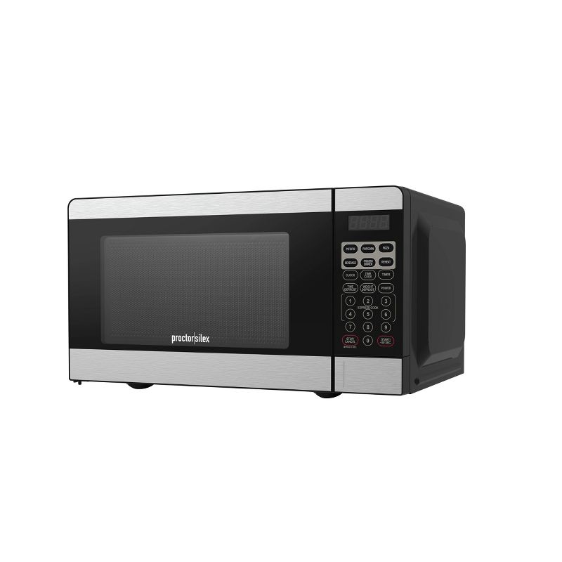 Proctor Silex 0.7 cu ft Microwave Oven - Silver