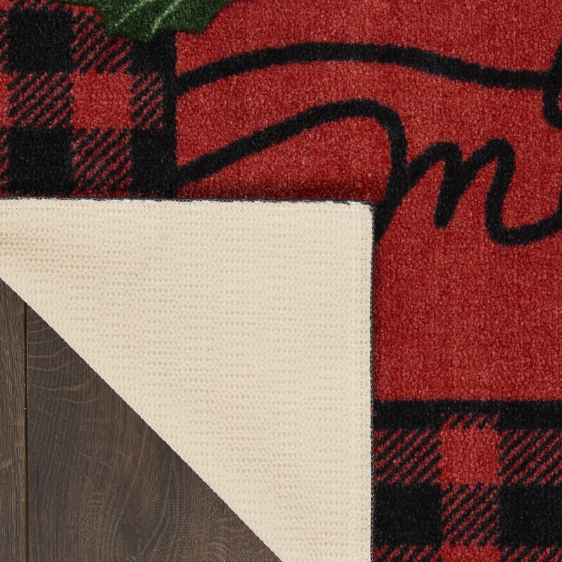 2'x3' Rectangle Floor Mat Red - Nourison