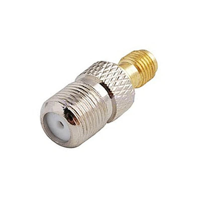 TM 3 Pcs SMA Female to F Female RF coaxial Coax Adapter Connector