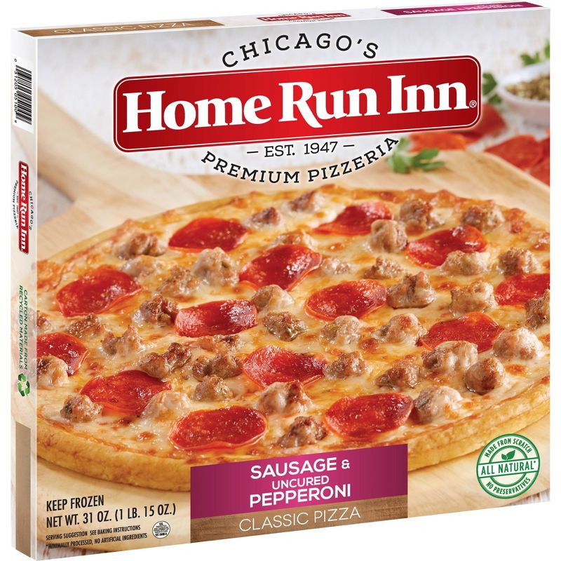 Home Run Inn Sausage & Pepperoni Classic Frozen Pizza - 31oz