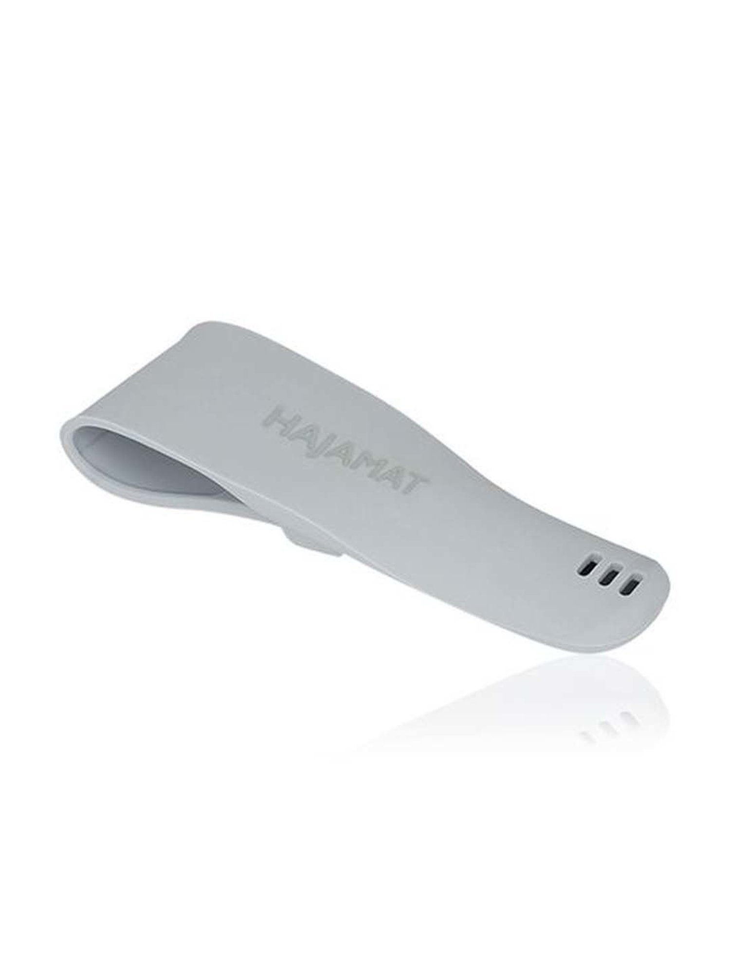 Hajamat Portable Protective Travel Case for Manual Shaving Razor Steel Grey