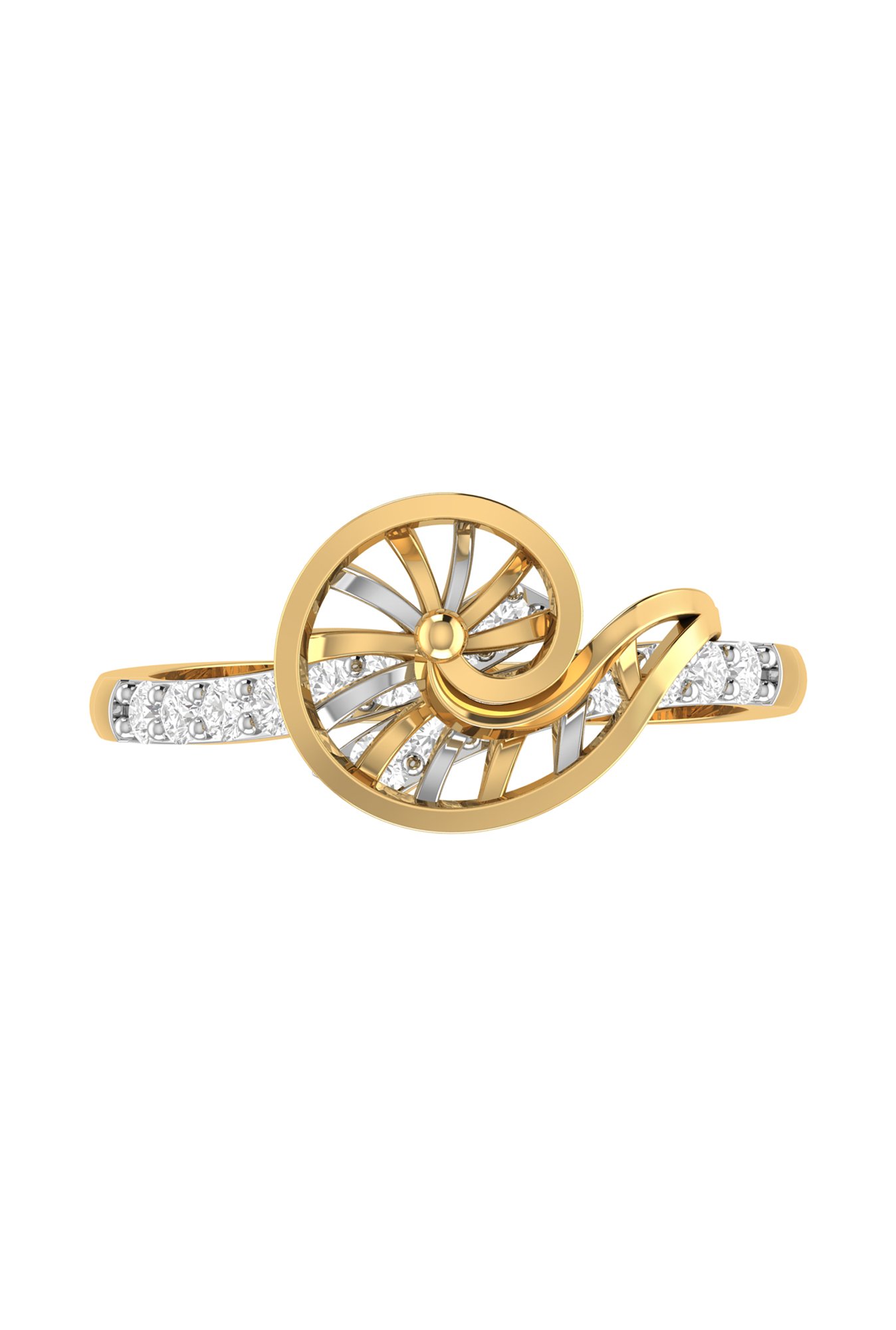 PC Jeweller Diamante 22 kt Gold Ring