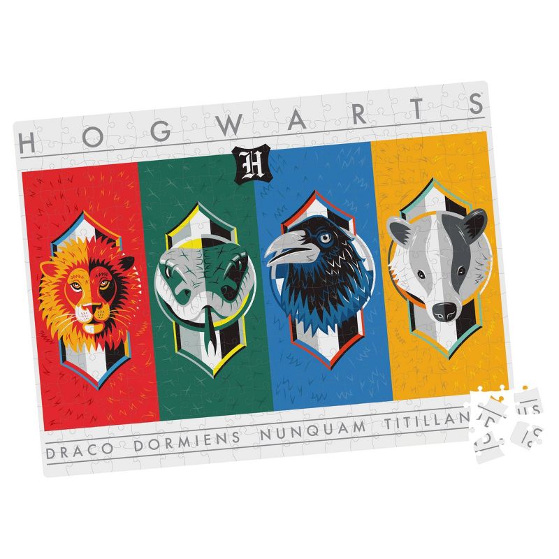 Spinmaster Harry Potter: House Crests Jigsaw Puzzle - 300pc