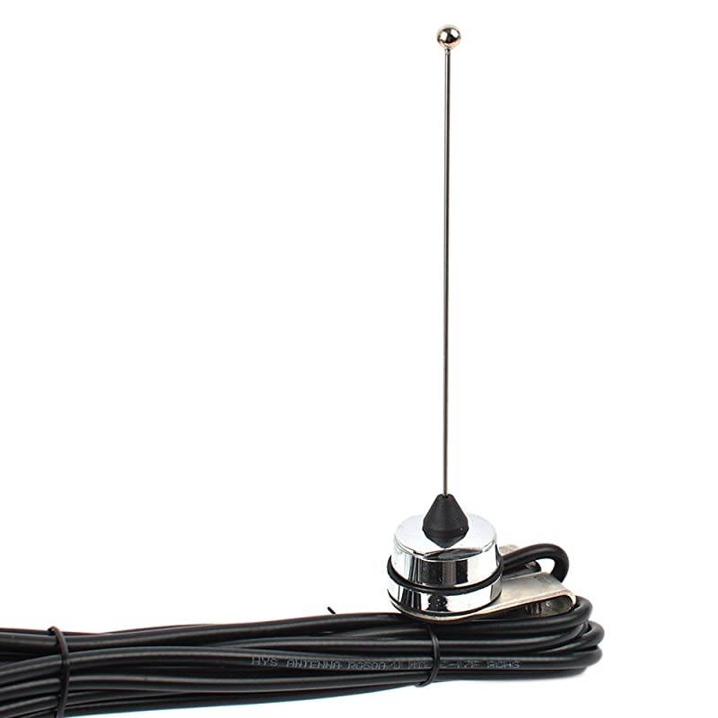TCJ-N2 2M NMO VHF Trunk Antenna with Mount NMO, PL-259 Connector and 13Ft of RG-58 Coax Cable