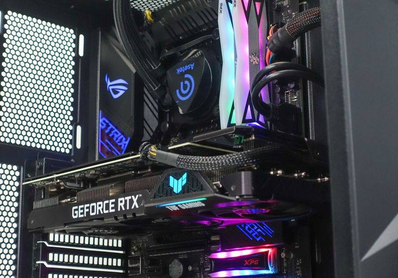 Custom Gaming Desktop PC - Intel i5-10600K 4.1GHz - GeForce RTX 3060 12GB - 16GB DDR4 RAM - 512GB NVME M.2 SSD (Solid State Drive) - 850w PSU - Wi-Fi