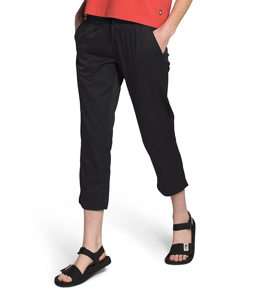 Columbia Anytime Outdoor&trade; Straight Leg Cropped Capri Drawstring Pants