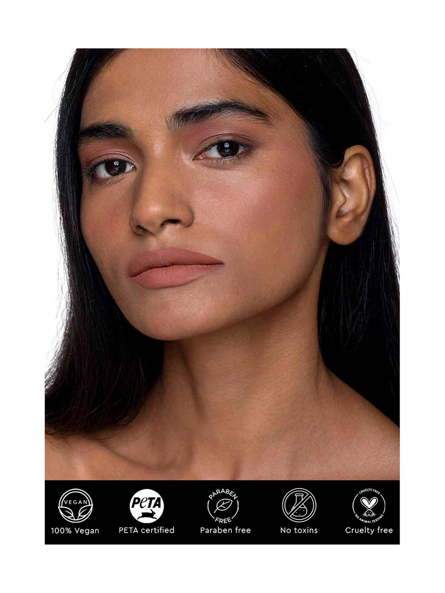 Kiro Beauty Airy Matte Long Lasting Liquid Lipstick Peachy Nude - 5 ml