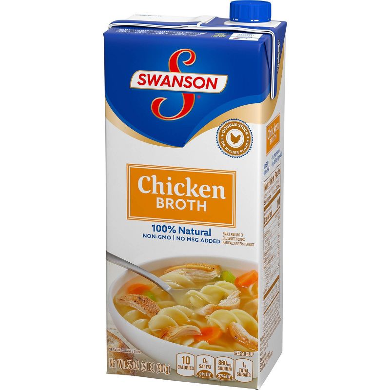 Swanson Chicken Broth 100% Natural 32oz