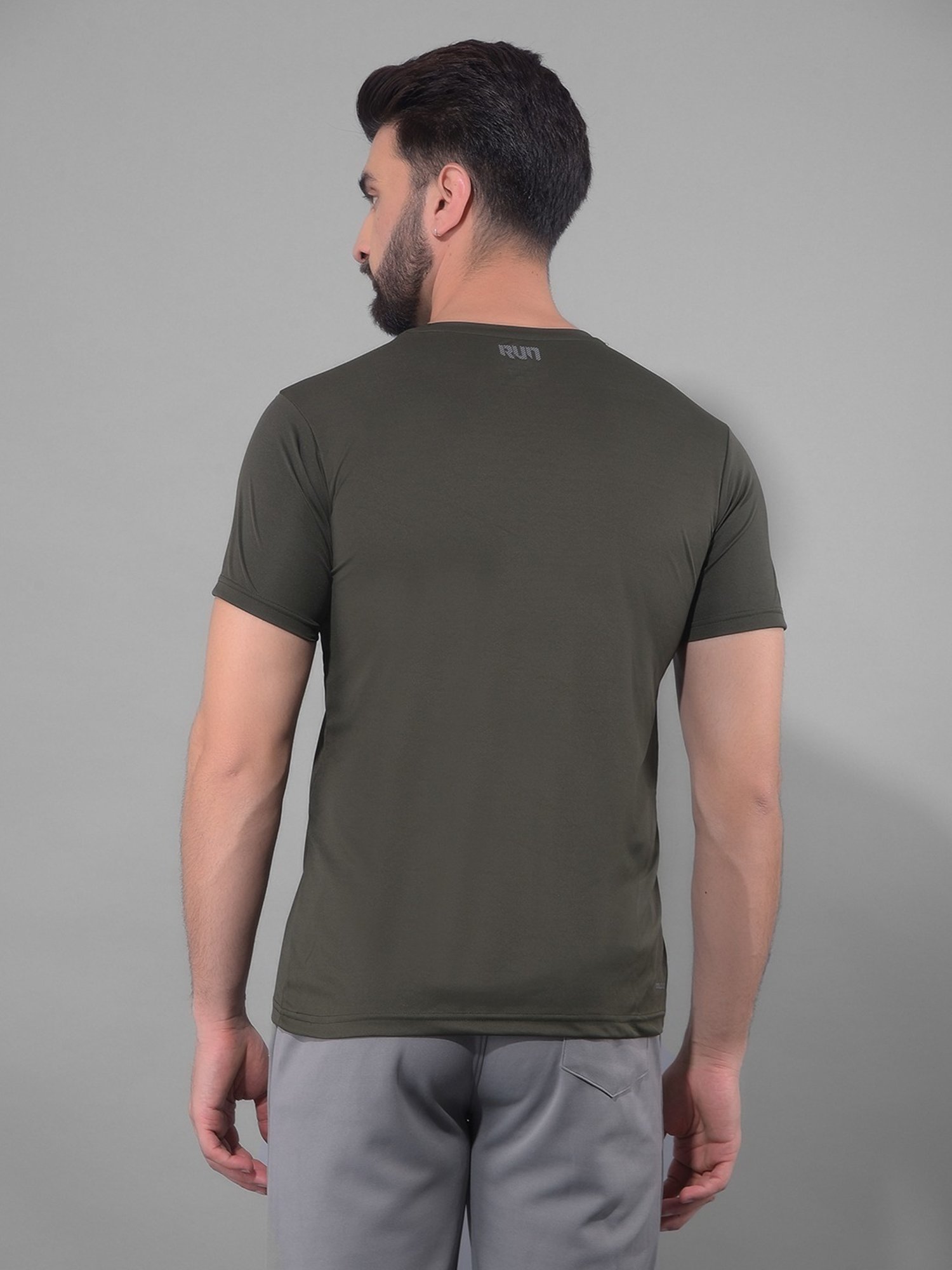 Force NXT Multicolored Regular Fit Sports T-Shirt - Pack Of 5