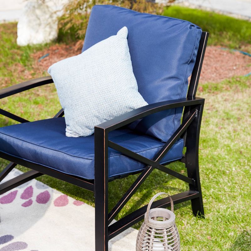 6pc Patio Fire Seating Set - Patio Festival