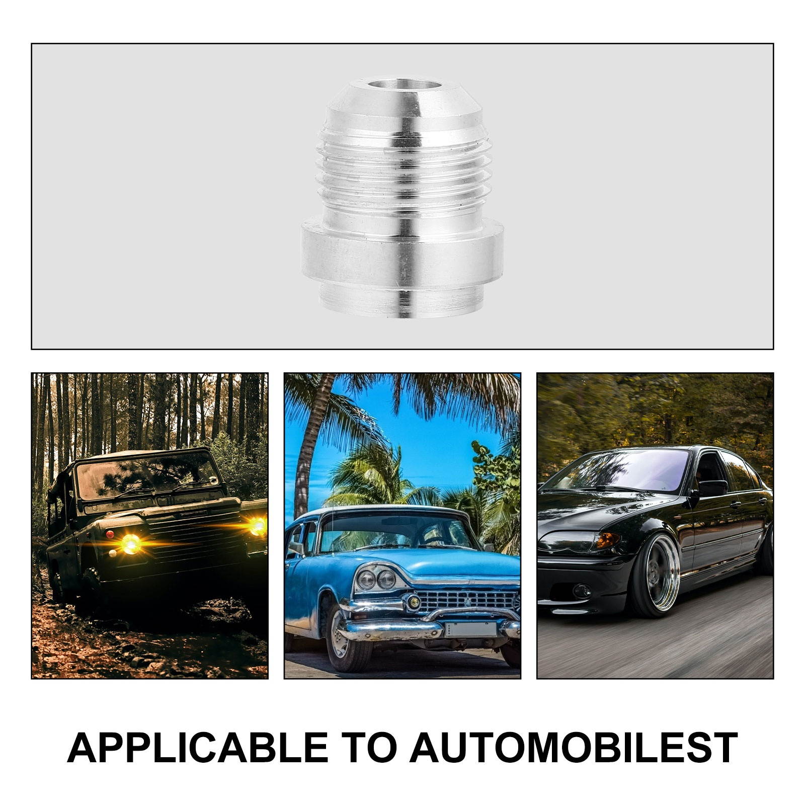 1 Pc Welded Joint Durable Premium Sturdy Welded Joint Adapter Connector for Car  Auto