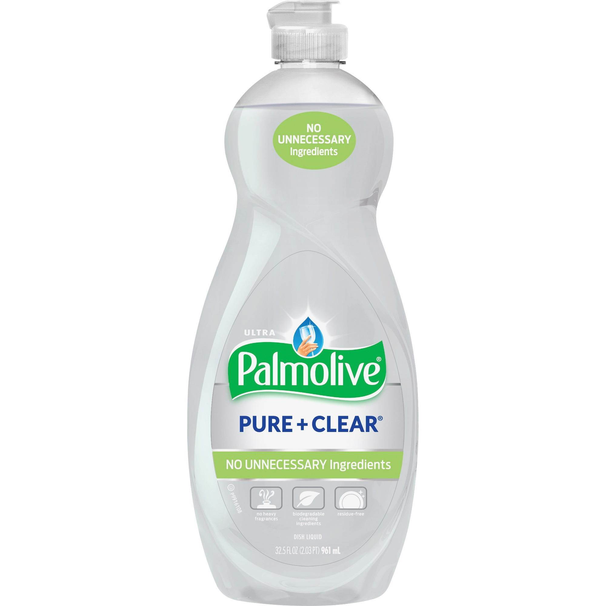 Colgate-Palmolive Dishwashing Detergent f/Manual Liquid 32.5 oz Clear 04272